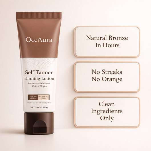 OceAura Self Tanner Tanning Lotion